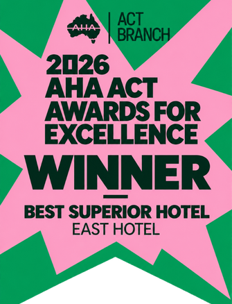 East Hotel - AHA ACT Superior Hotel of the Year 2026
